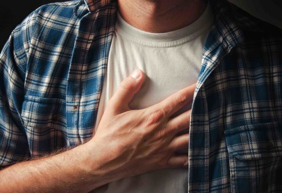 آسٹیوچنڈروسس کی وجہ سے سینے میں درد