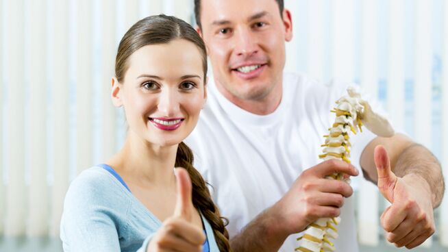 بروقت علاج کے ساتھ، osteochondrosis کی ترقی کو روکا جا سکتا ہے.