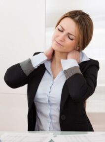 osteochondrosis کی وجہ سے گردن میں درد